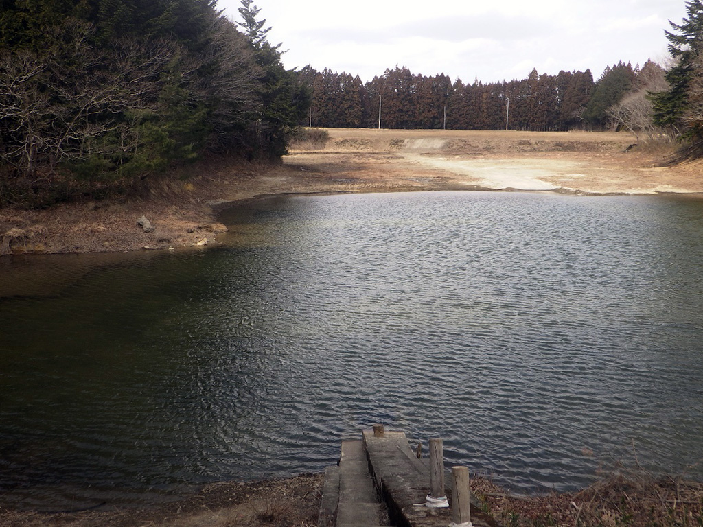 堤上第２ため池　竣工